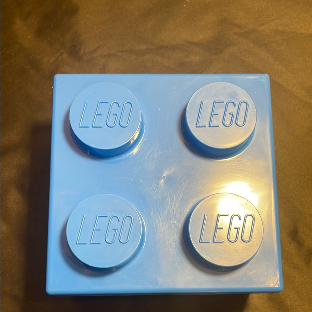 LEGO Blue Storage Box NWT